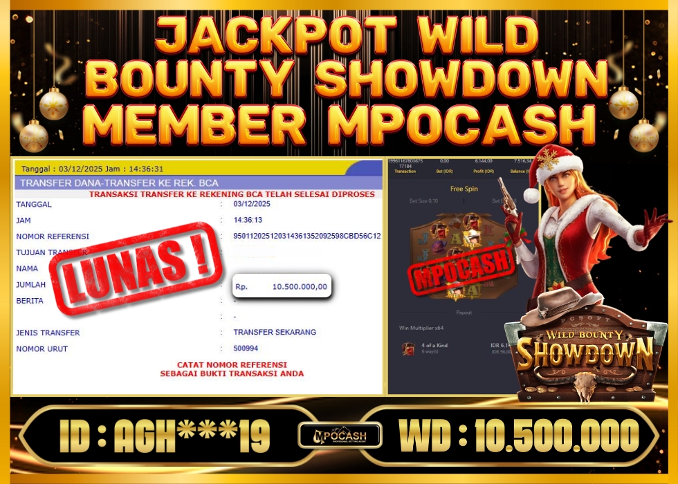 MPOCASH JACKPOT WILD BOUNTY SHOWDOWN